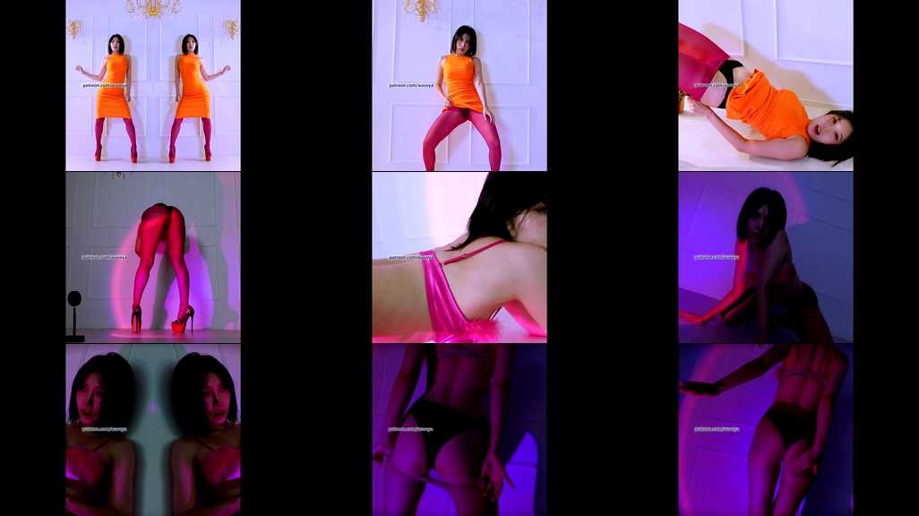 MiU Stocking teasing🧡스타킹 벗으며 아찔 댄스⚡ Waveya Memberme Patreon会员 (4k+1080p)[293M+97M] – #0296插图3