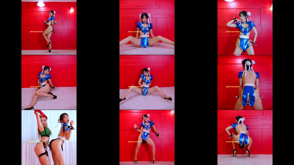 Chun-Li MiU💙Stupid Shit🎃Halloween.2💘feat.Cammy Waveya Memberme Patreon会员 (4k+1080p)[455M+160M] – #0318插图3