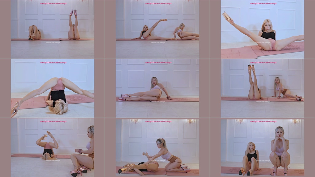 아리 미유 커플 스트레칭🍑Ari MiU’s Hip Flexbilty 6 Waveya Memberme Patreon会员 (4k+1080p)[572M+18M] – #0364插图3
