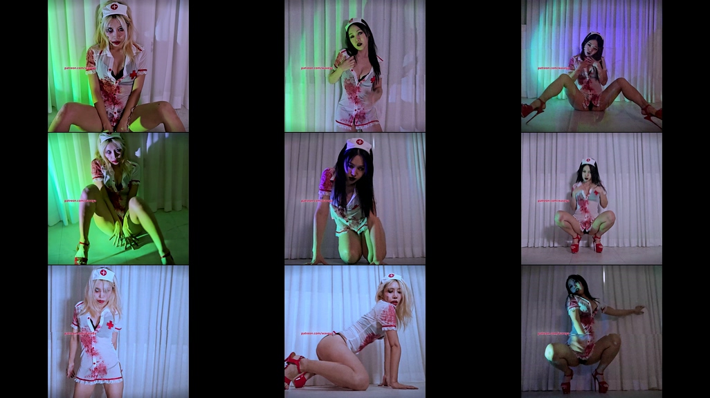 Ari MiU Halloween part 1🎃👁아리 미유의 공포 섹시 코스프레 Waveya Memberme Patreon会员 (4k+1080p)[864M+198M] – #0390插图3