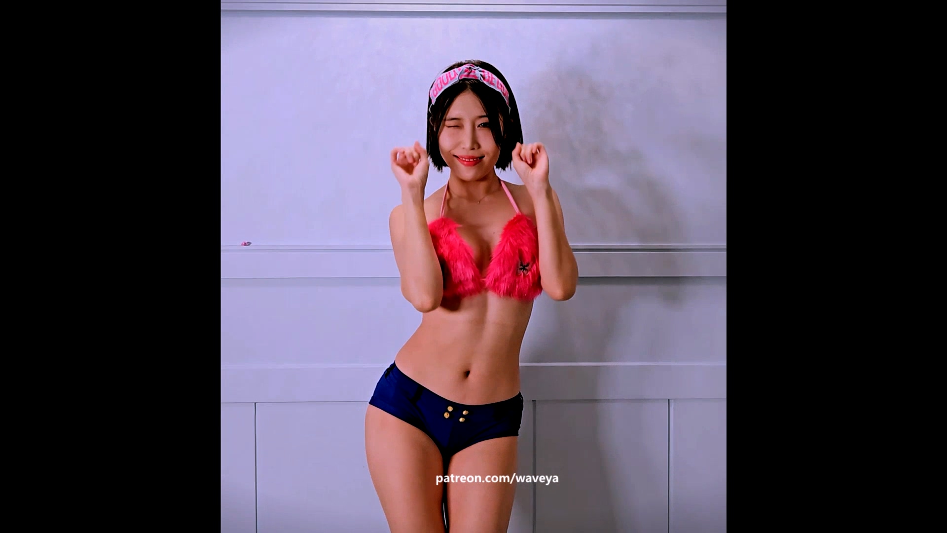 Tap MiU?핑크 끈브라?겨드랑이 탭 애교ㅋㅋ?Waveya Memberme Patreon会员 (4k+1080p)[356M+128M] – #0276插图2