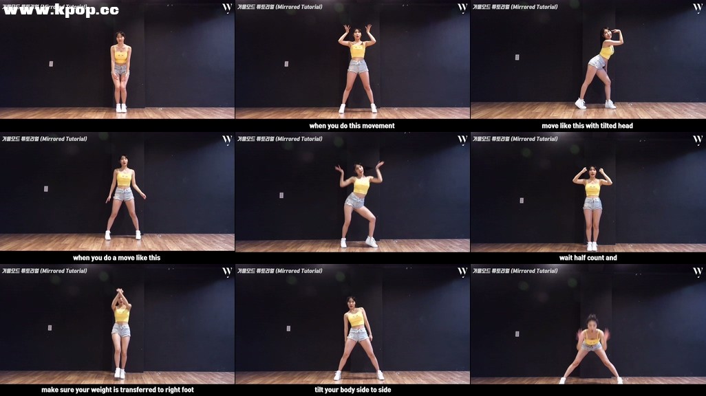 쉽게 배우는 있지 아이씨  ITZY ICY Mirrored Tutorial 거울모드 느리게 Waveya MiU – #0581插图1