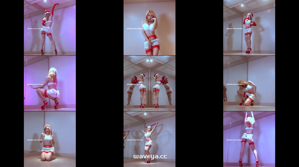 Christmas Evel MiU Sexy Twerk Dance?미유 크리스마스 섹시 트월킹 Waveya Patreon会员 (4k+1080p)[345M+113M] – #0195插图5