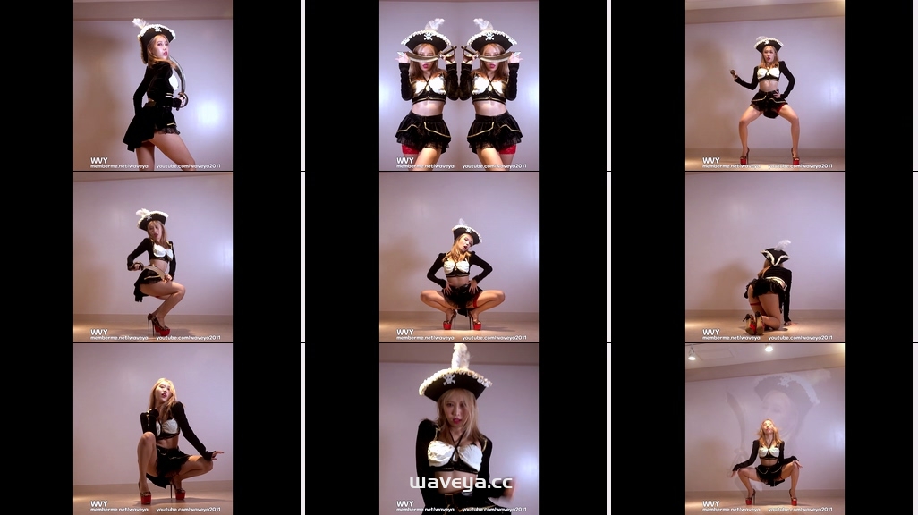 MiU Pirate ?☠️ Nxde Sexy Dance 해적 미유와 할로윈 미리 즐기기 Waveya memberme会员 (4k+1080p)[209M+88M] – #0184插图3