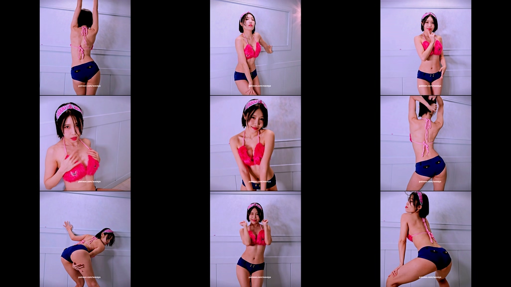 Tap MiU?핑크 끈브라?겨드랑이 탭 애교ㅋㅋ?Waveya Memberme Patreon会员 (4k+1080p)[356M+128M] – #0276插图3