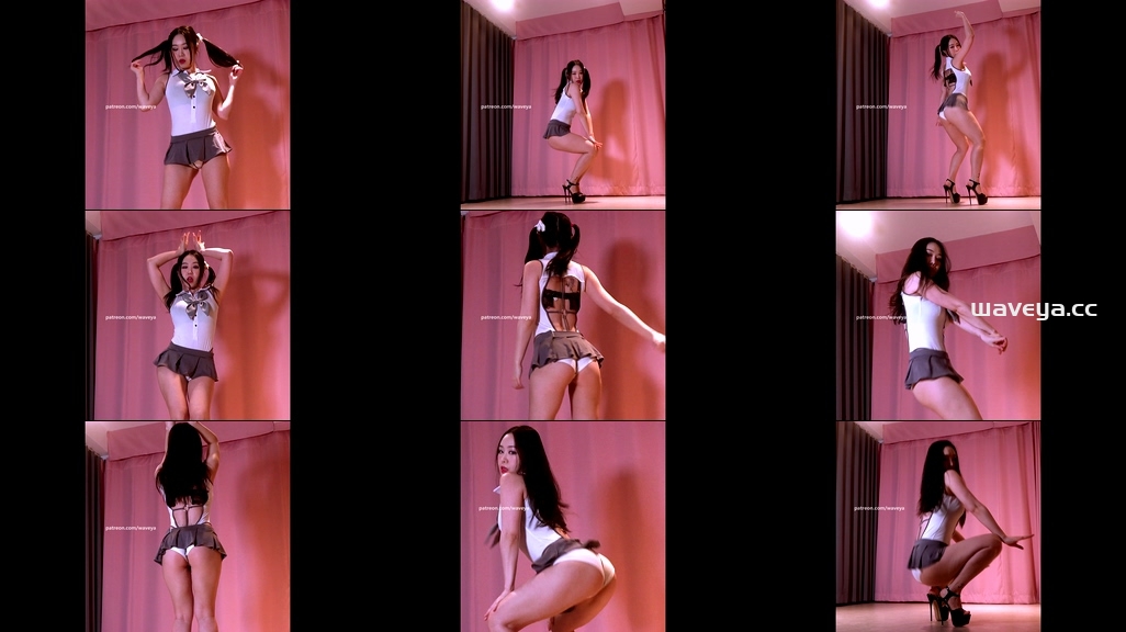 School girl Ari-Typa Girl?아리 스쿨룩 섹시댄스 Waveya Memberme Patreon会员 (4k+1080p)[369M+100M] – #0199插图4